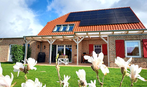 Freistehendes EFH Niedrigenergie KFW 40+ mit Charme in Niedersachsen, nähe Ostfriesland