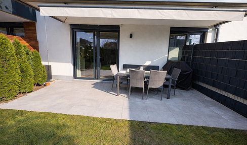 No fees! Modern 3-room apartment in Wals-Siezenheim.