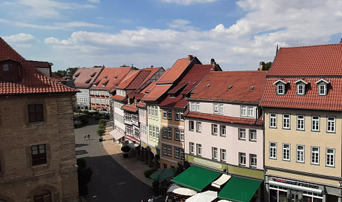 Gepflegte 3-Zimmer-DG-Wohnung mit Einbauküche und Kamin in Bad Langensalza