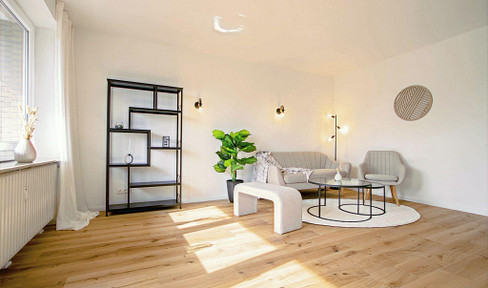 Freshly renovated 3-room apartment with kitchen and bathroom in Bad Zwischenahn - available to move in immediately.