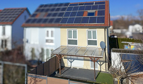 Move in and save: Energy efficiency class B, semi-detached house in Etting.