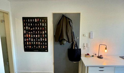 Bright 1-bedroom apartment with a balcony, located in a central area of Pforzheim.