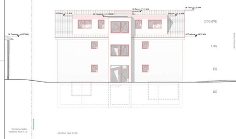 Building plot with building permit.