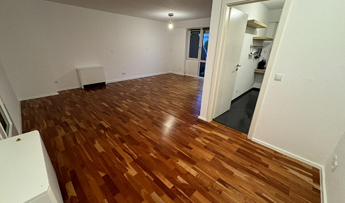 Exclusive, completely renovated 2-room apartment with fitted kitchen, located in Meckenheim. For sale by private owner.