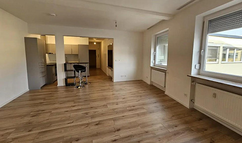 New one-room apartment, 47 square meters, for rent in the city center of Passau.