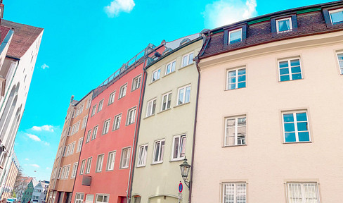 Gemütliche 2-Zimmerwohnung im Herzen Augsburg - Urbanes Wohnen im Altbau