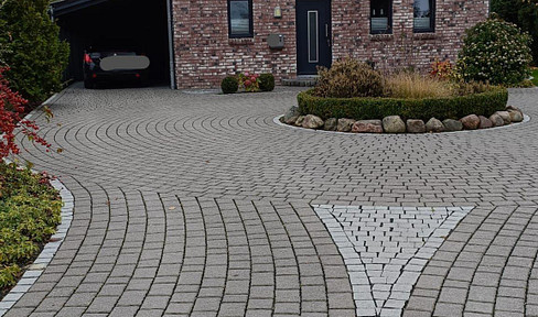 Modern, well-maintained single-family home.