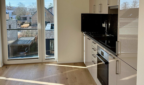 Erstbezug; Helle Neubau Wohnung mit Südbalkon direkt an der Schlei; Vermietung von privat