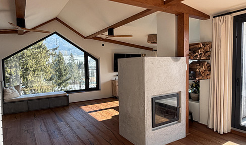 Panorama & Komfort Penthouse am grünen Stadtrand von Salzburg