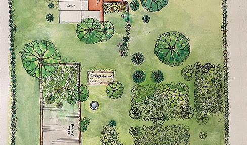 Großes Feriengrundstück auf Rügen mit Bungalow, Gästebungalow und Werkstatt – 650 m² Bauland