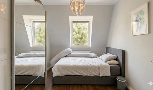 Perfect city location: 2-room apartment on Huldastraße.