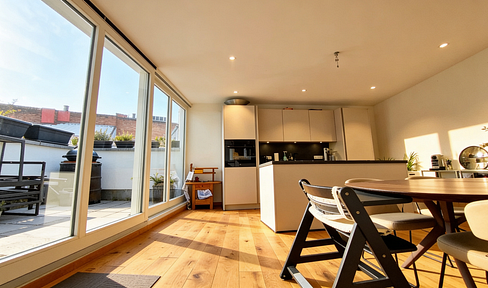 3er/4er WG-Wohnung in der alten Likörfabrik, denkmalgeschützter Altbau, Dachterrasse, Predigerberg