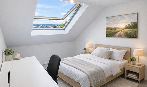 Cozy room in a shared apartment with three female roommates - available immediately.