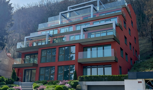 Elegant 2-room apartment with a terrace and garden, located in the heart of the forest in Vienna's 1190 district.