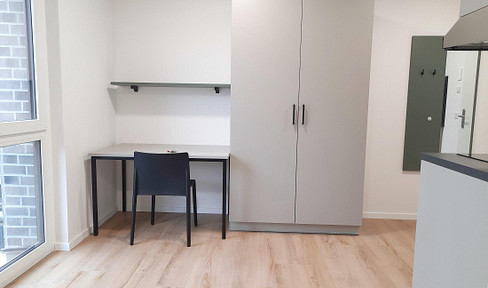 Modern student apartment in the city center.