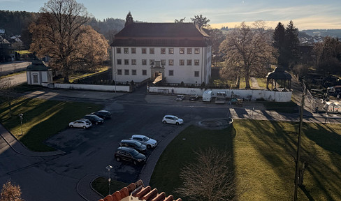 Ready-to-move-in penthouse maisonette apartment in the heart of Geislingen.