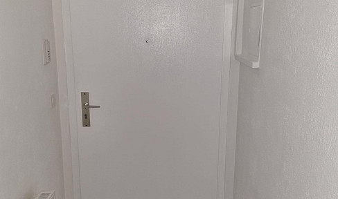 Newly renovated 2-room apartment with a balcony, fitted kitchen, and elevator in Ennepetal.