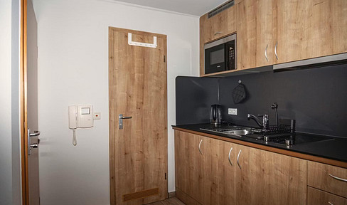 Vermietet wird eine voll ausgestattete, möblierte 1-Zimmer Wohnung im Herzen Stuttgarts.