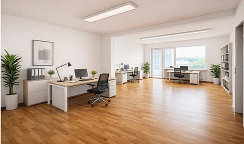 Office/clinic space with 105 square meters.