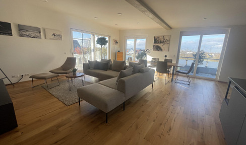 Penthouse apartment with panoramic views.