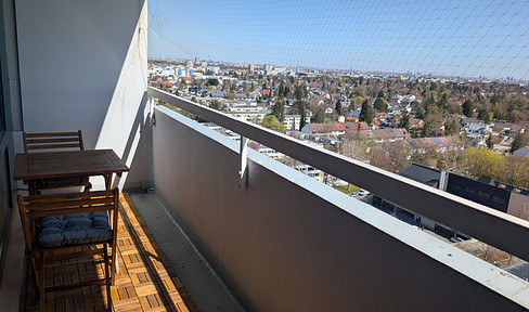 Fully furnished apartment for rent with stunning panoramic views.