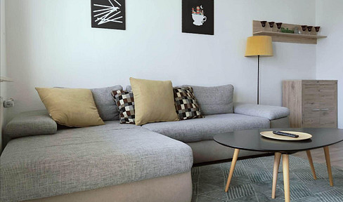 No commission: Furnished apartment in the eastern part of Frankfurt, offering a stable rental income.