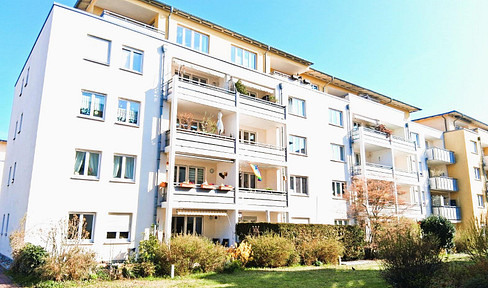 Sonniges, ruhiges 3-Zi-Juwel am Stadtpark: SÜD-BALKON & TG, 1.244 €-NK-Vorteil & TOP-Anbindung