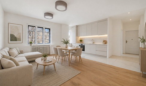 Attractive 2-room apartment, brand new - no agency fees.