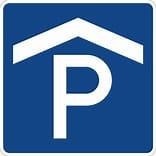 Parking space in an underground garage for rent, located directly next to the U2 subway station, Josephsburg.