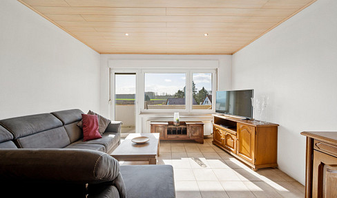 3 Zimmerwohnung mit tollem Grundriss und Sonnenloggia in Biblis!