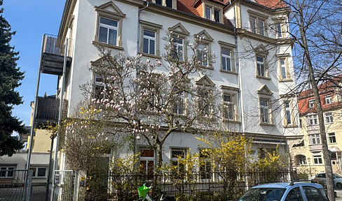 Dresden, townhouse in the Striesen district.