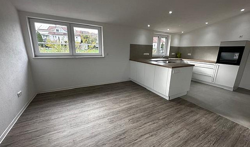 Spacious 3.5-room apartment in a beautiful location in Rottenburg, with a garden.