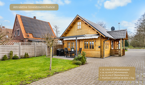 Holiday home "Lüttje Holthuus": 230 days of occupancy, €14,129 profit, excellent rating, and smart technology.