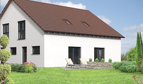 Neubau-Doppelhaushälfte mit 4 Zimmern in Althengstett (Erstbezug)