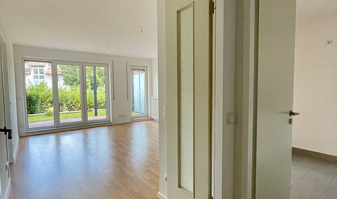 Gepflegte 2-Zimmer-Wohnung mit Terrasse in Werder – bezugsfrei ab 01.05.