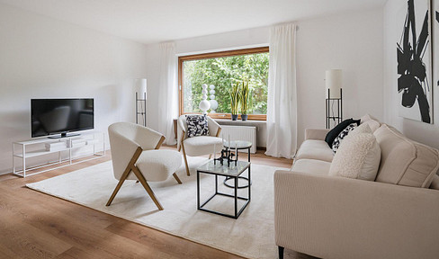 Modern 3-room apartment with a terrace - centrally located in Heddesheim.