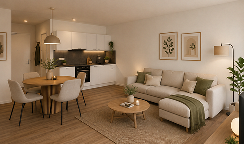 **Live rent-free for one month!** 1-room apartment with a cozy atmosphere. G1-01-04_WE 0.50