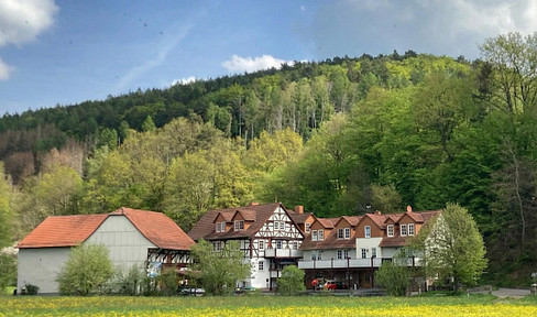 Historical Mill in Liedemühle - Secluded location with its own hydroelectric power.