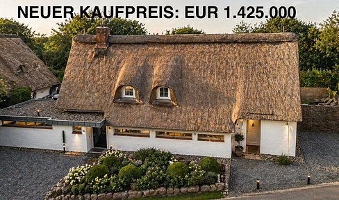 NEUER PREIS: Reetdachhaus mit 3 FeWos in SPO–sofort nutzbares Invest, bis zu 90.000 € Einnahme