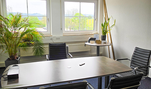 Two office spaces available for sublease in Offenburg – can be rented individually or together.