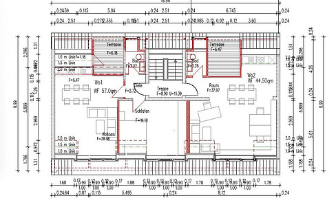 Business-Apartment mit separatem Office