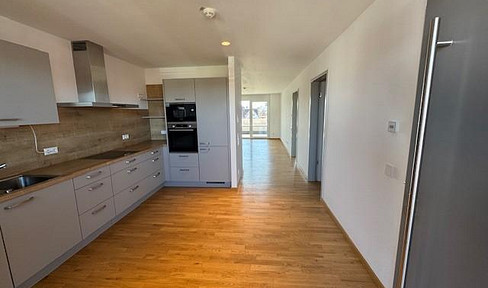 Sunny, accessible apartment with a view.