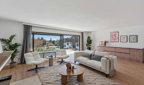 Immediately available – Single-family home with skyline views in Bad Soden.