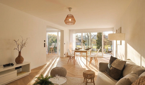 Modern, completely renovated terraced house with 5.5 rooms in Wiggensbach - Available for first occupancy after extensive renovation.