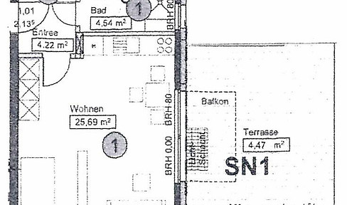 Hochwertig ausgestattete 1-Zimmer Wohnung in Karlshorst