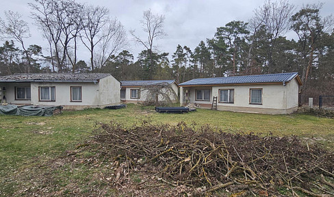 Kloster Lehnin, Netzener See: Weekend retreat with 3 houses – nature, tranquility, and diverse usage possibilities.