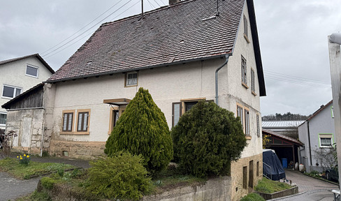 Renovation-needed house for €69,000 in a good location in Zaberfeld, near Hanover.