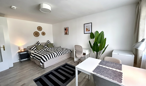 Erstbezug - Voll möbliertes 1-Zimmer-Apartment – am Stadtpark