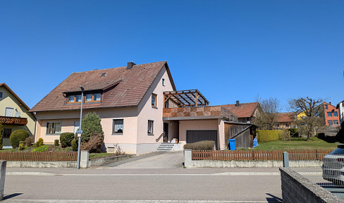 Two-family house in Schellenbach - independent and affordable living in the countryside.