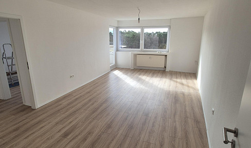 First occupancy after renovation: bright 3-room apartment.